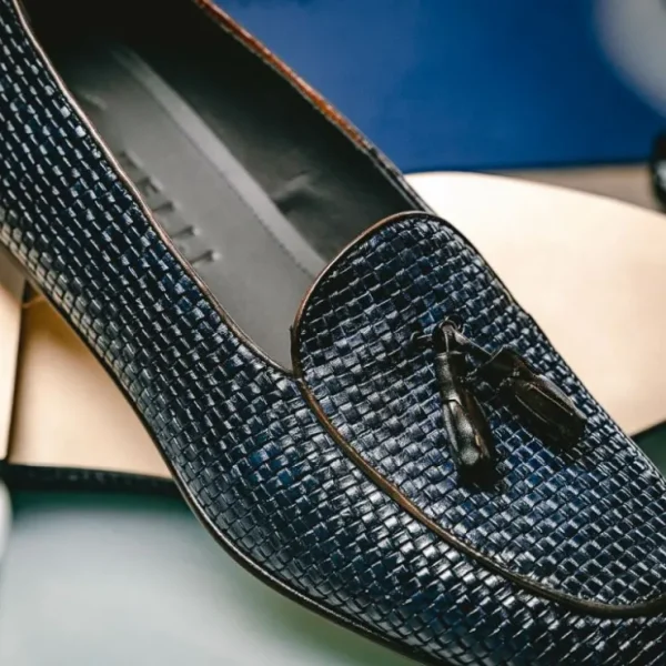 zelli_tino_woven_tassel_l_9.webp Cheap Zelli Tino Woven Tassel Loafers (15-216-NVY) Blue