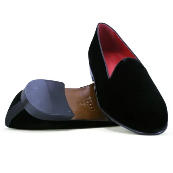 zelli_velvet_tuxedo_shoes_4.webp Hot Zelli Velvet Tuxedo Shoes (10-102-BLK) Black